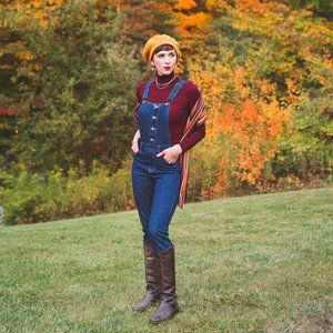 Levi's Orange Tab Blue Denim Overall's